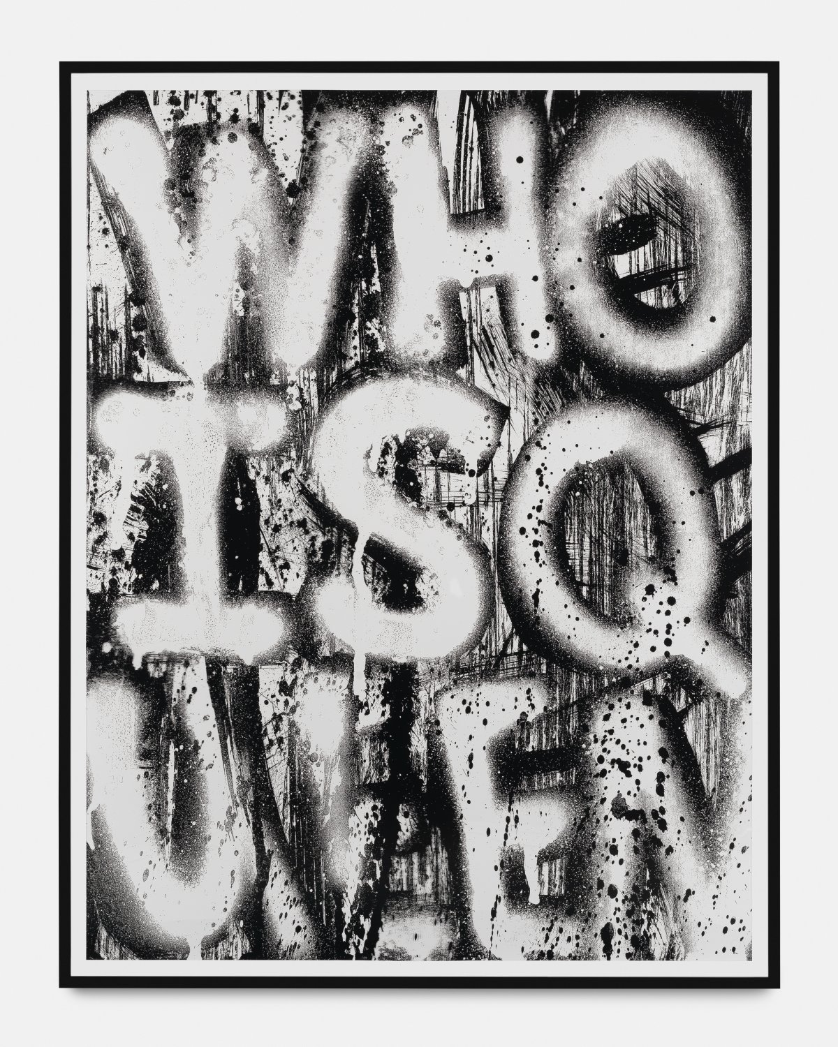 Adam Pendleton, Untitled (Who Is Queen), 2020