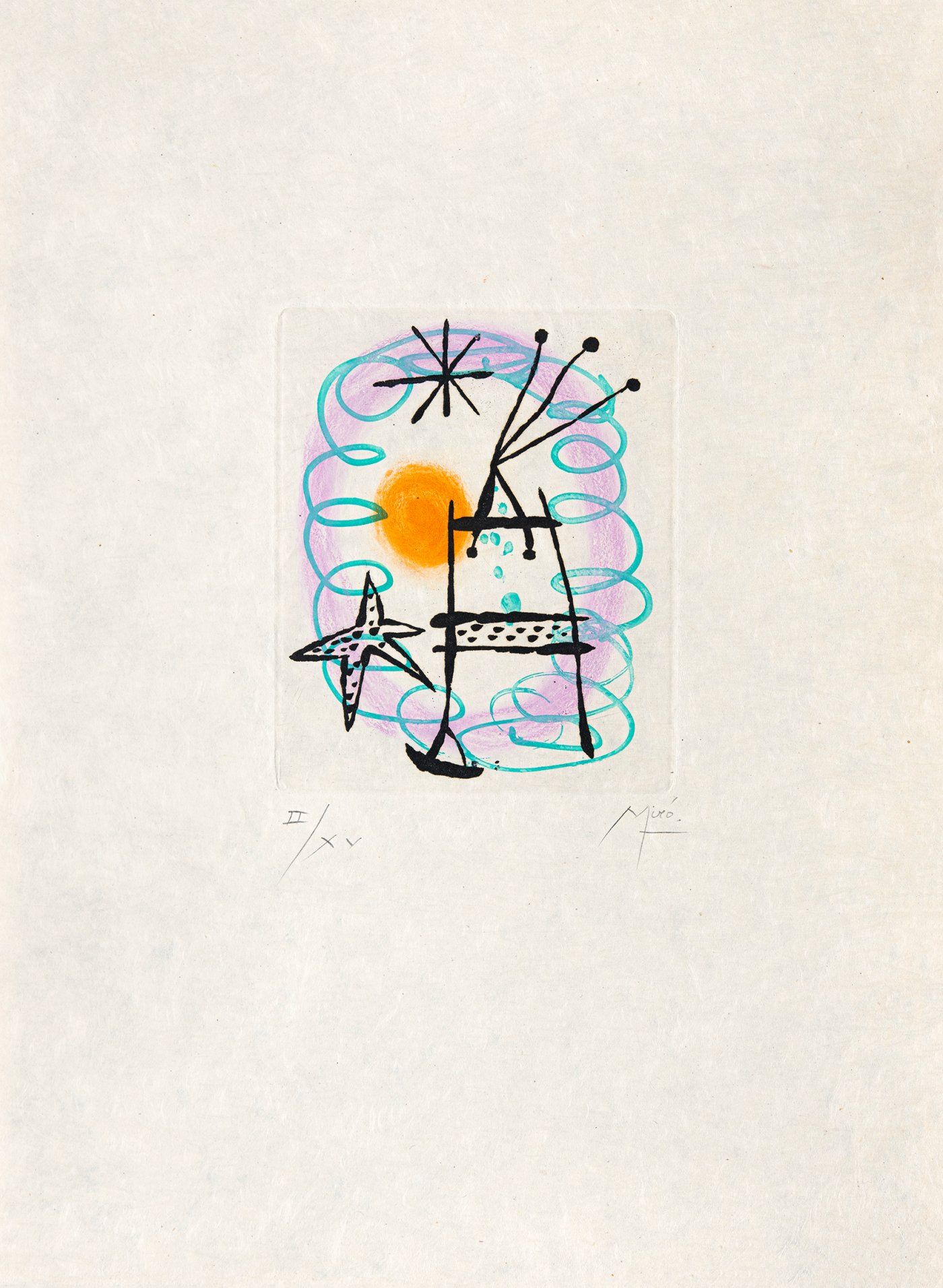 Joan Miró, La bague d’Aurore, 1957