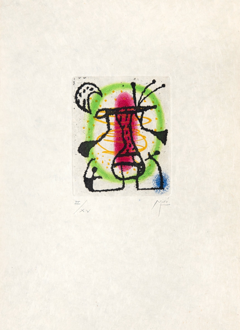 Image for Joan Miró: Les années 50, gravures, at Galerie Lelong