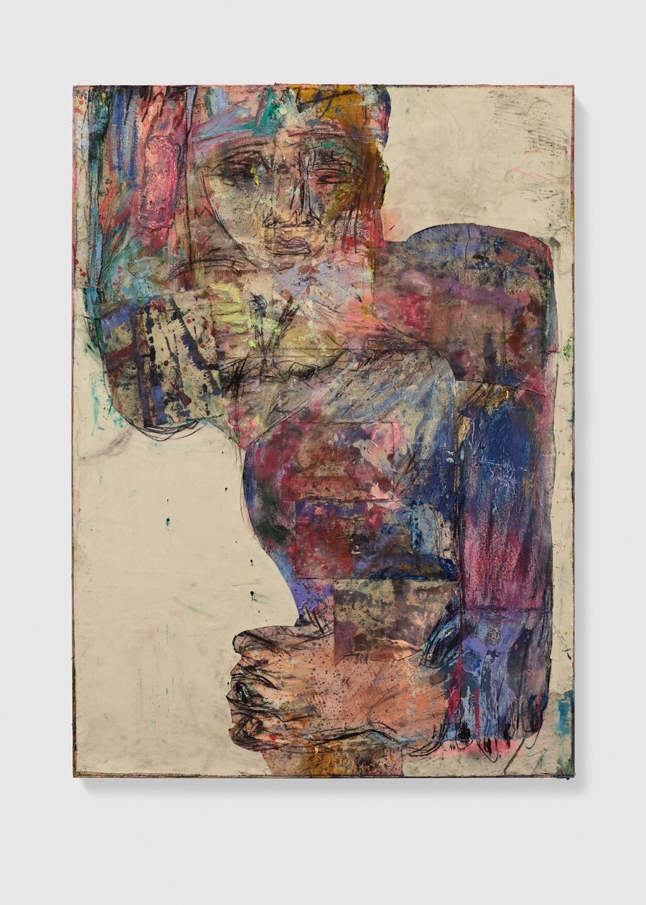 Daniel Crews-Chubb, Humanoid 1 (cobalt blue), 2021