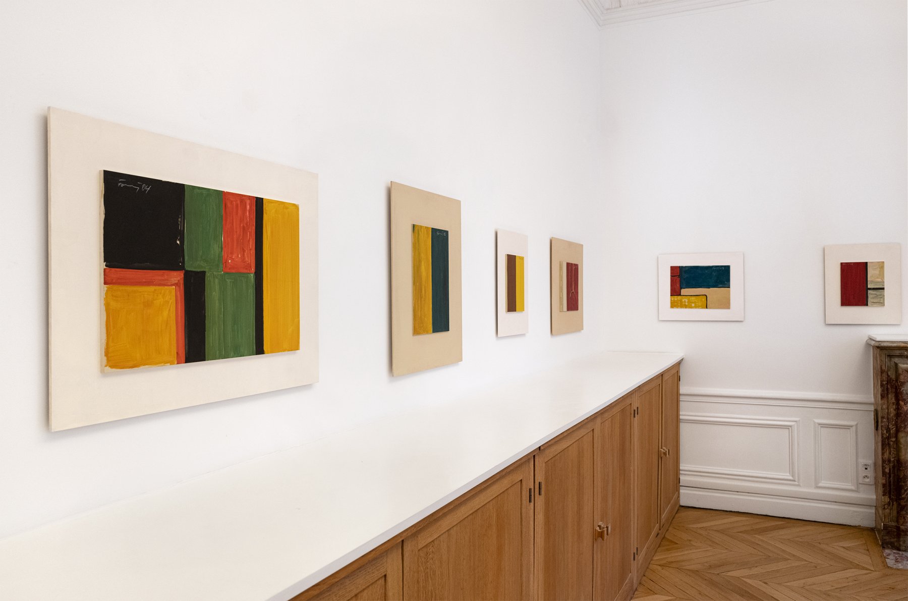 Image for Günther Förg: Petits formats, at Galerie Lelong