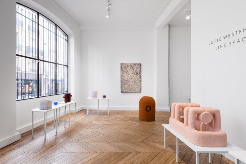 Image for Line, Space, Texture. The Poetics of Form in the Works of Lotte Westphael, Tora Urup and Carl Emil Jacobsen, at Galerie Maria Wettergren