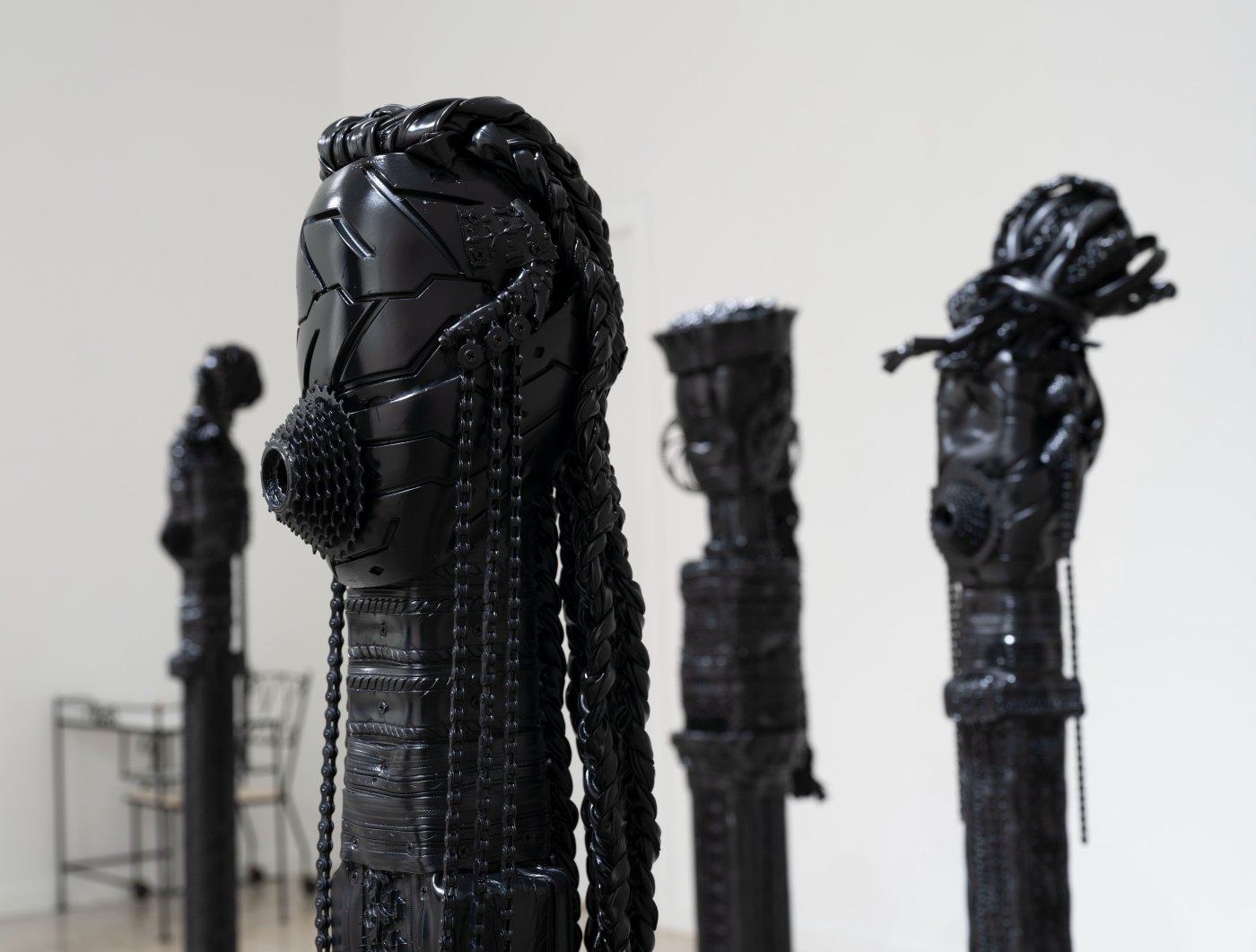 Installation image for Kim Dacres: Black Moves First, at GAVLAK