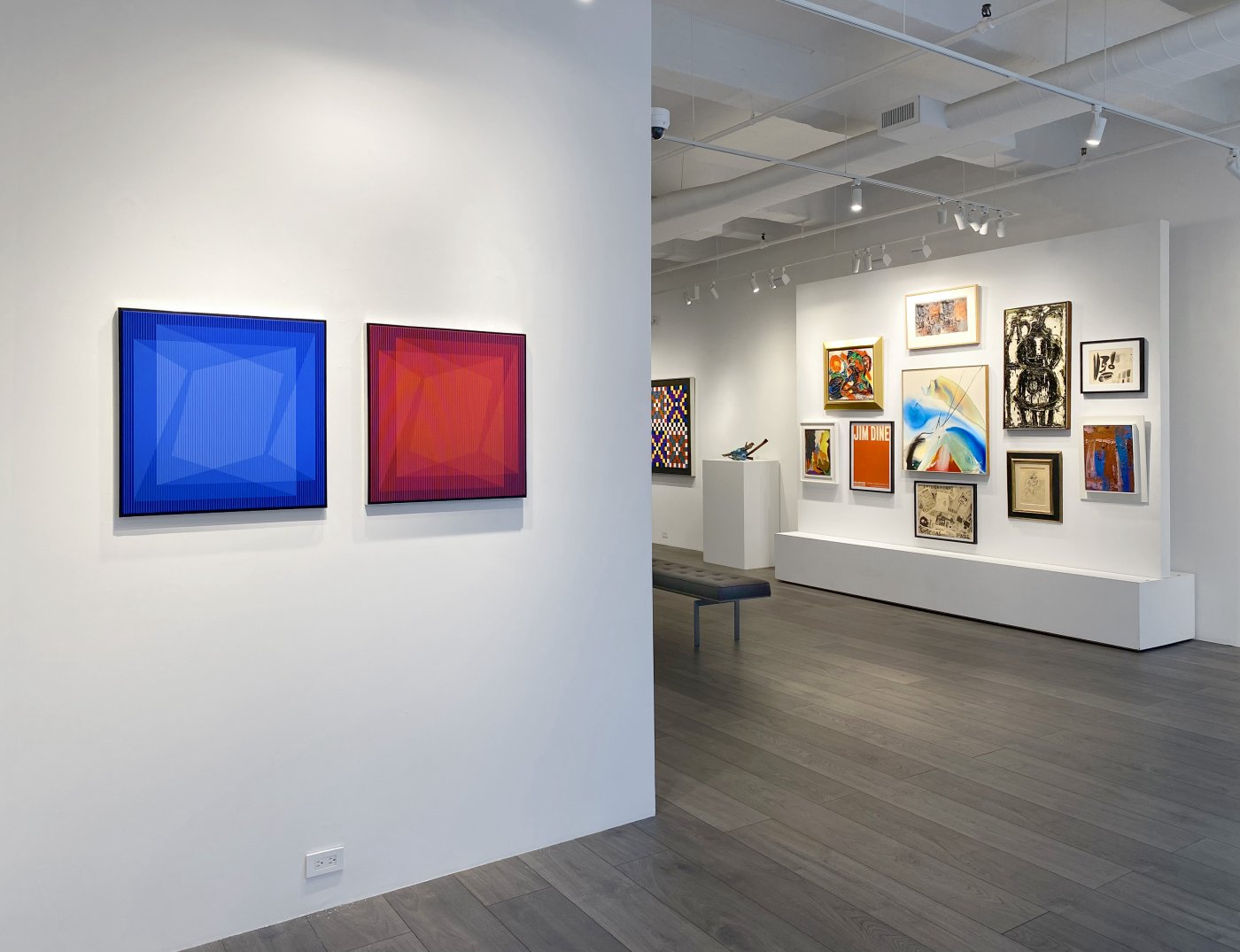 Installation image for Wild and Brilliant: The Martha Jackson Gallery and Post-War Art, at Hollis Taggart