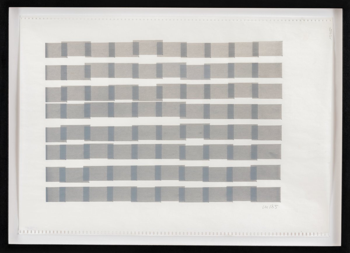 Vera Molnar, 8 Colonnes, 1985