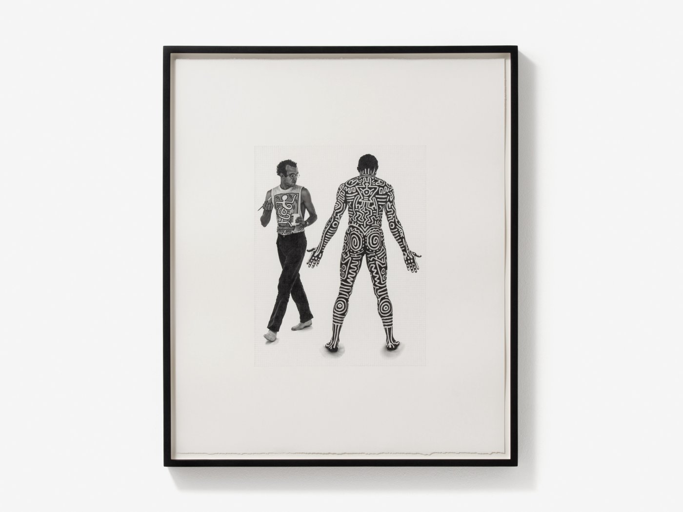 Dan Fischer, Keith Haring at Work, 2021