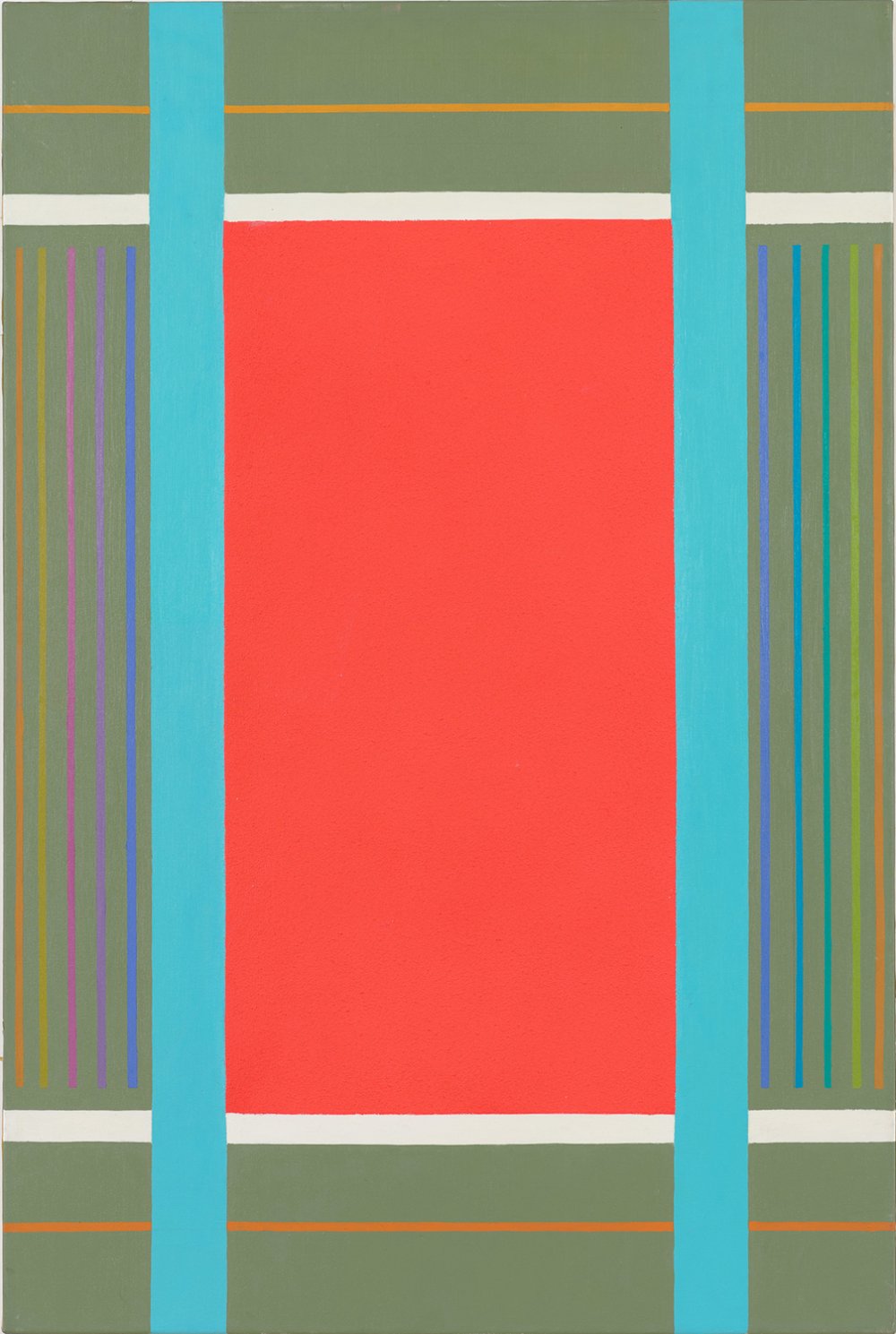 John Ferren, Dominant Red, 1968