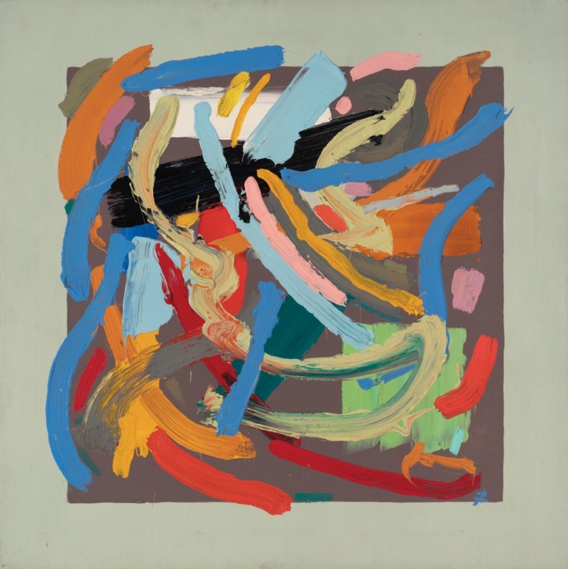 John Ferren, Grey Square (JF20), 1962