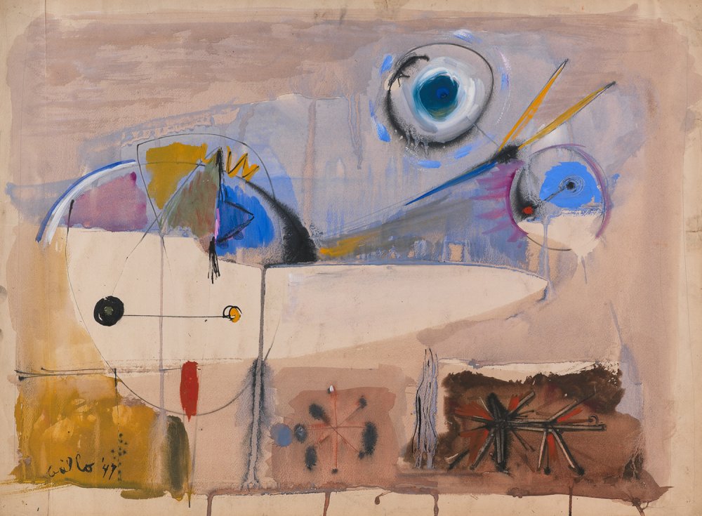 John Grillo, Untitled 2, 1947