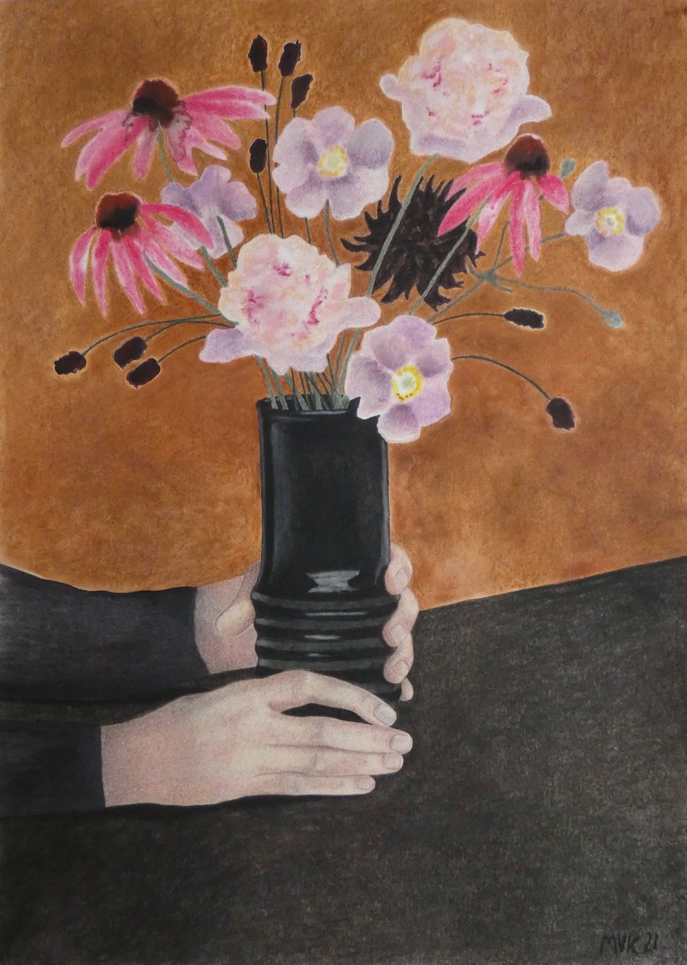 Maeve van Klaveren, Flowers from the Garden, 2021