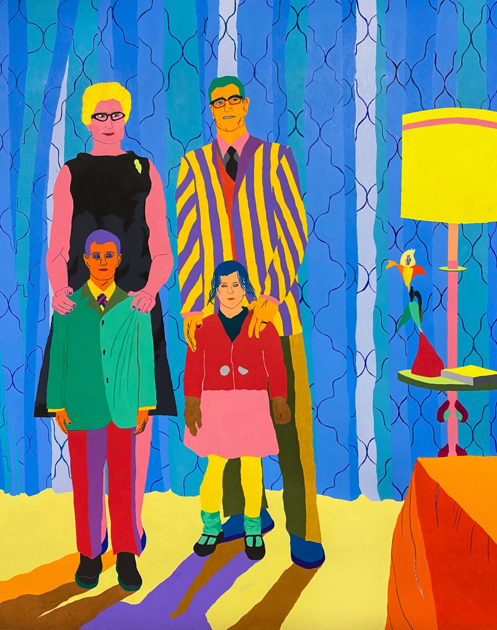 Navot Miller, Antonette, Benny, Alan & Lori Schneider in Brooklyn, 2021