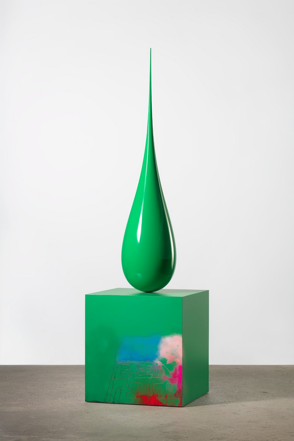 Sterling Ruby, Drop. Green Peace., 2021