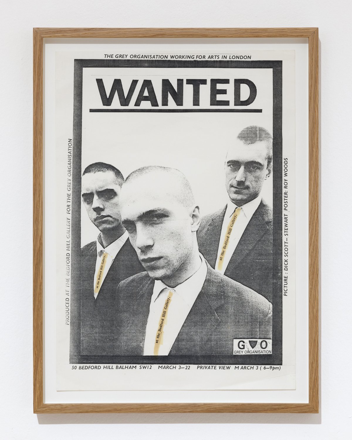 Grey Organisation, Bedford Hill Gallery, 1986
