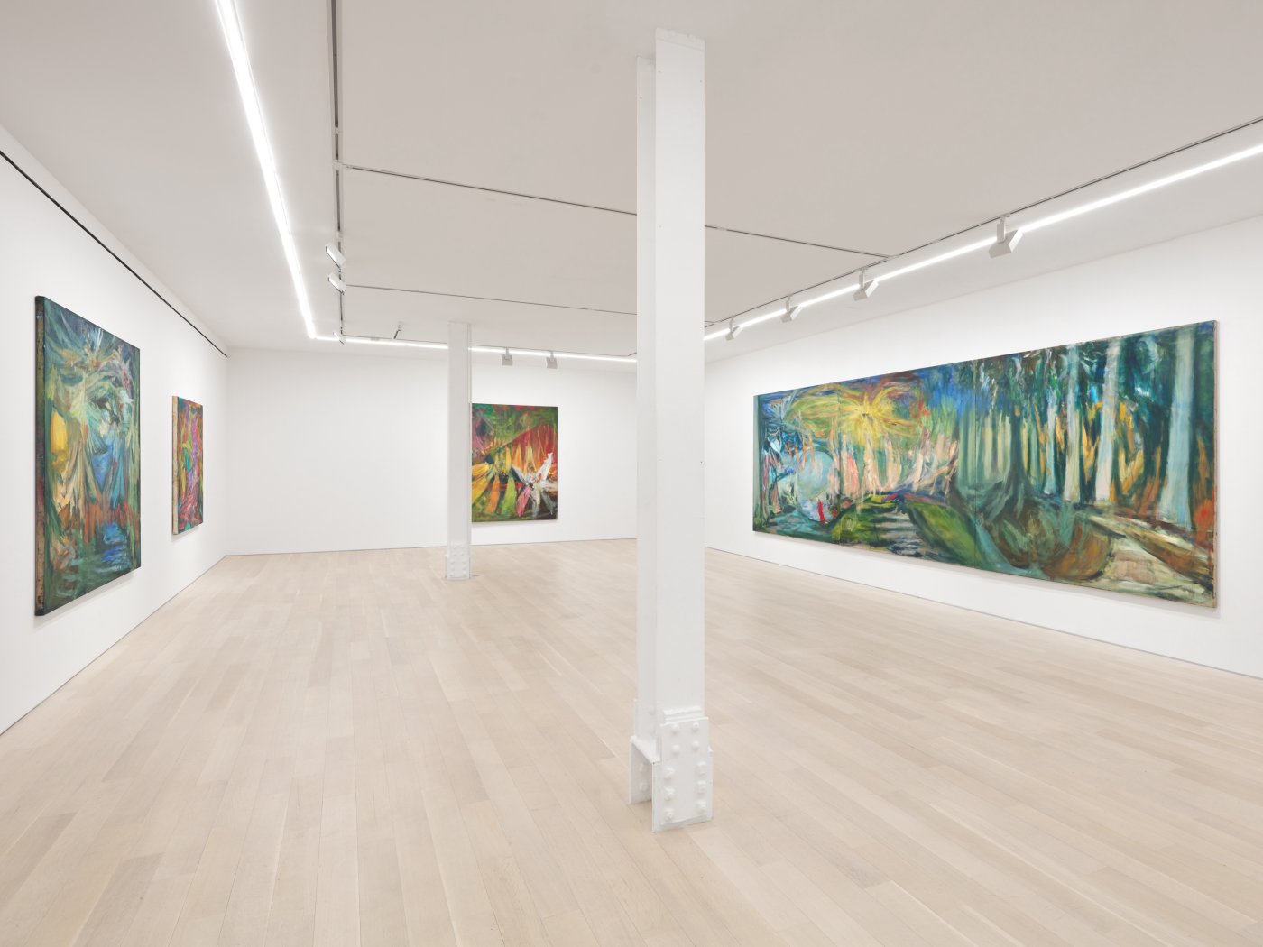 Installation image for Sarah Cunningham: In Its Daybreak, Rising, at Almine Rech