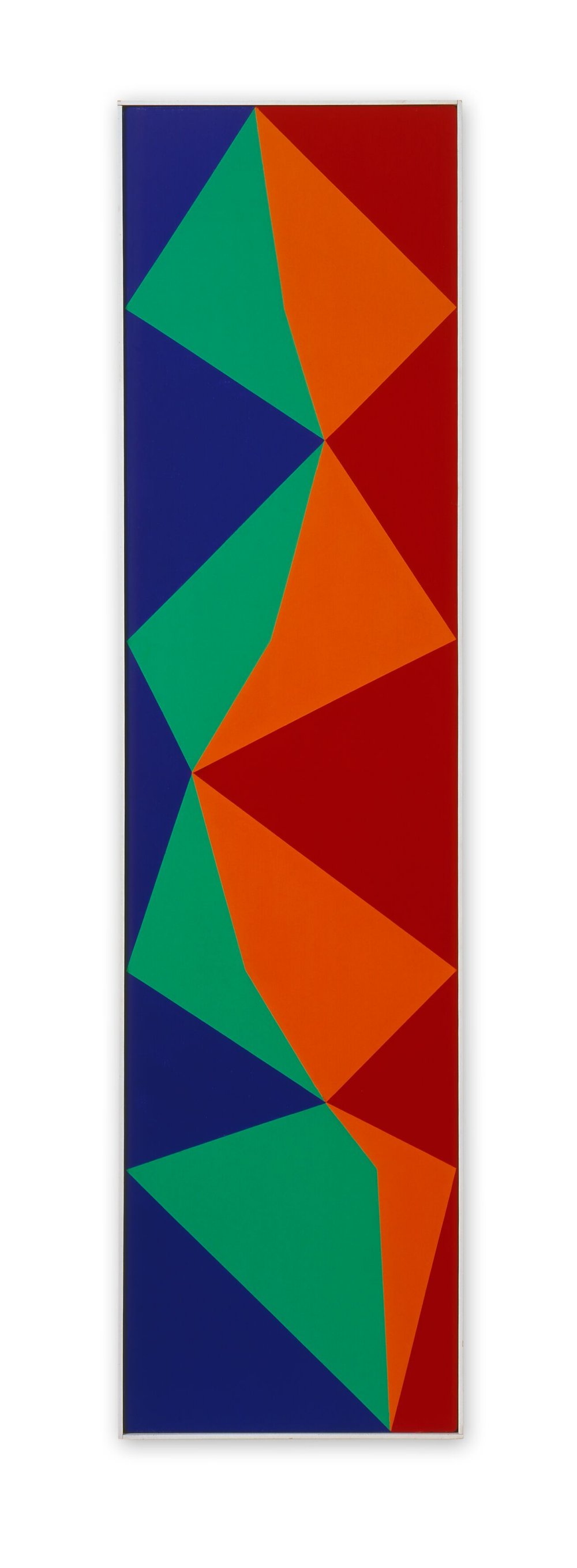 Max Bill, Balance mit vier gleichmächtigen farbquanten (Balance with four equal color quantities), 1973