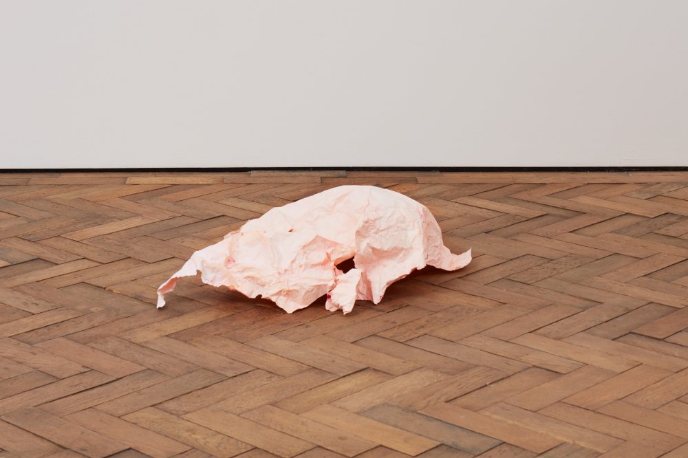 Karla Black, Here Warmth, 2022