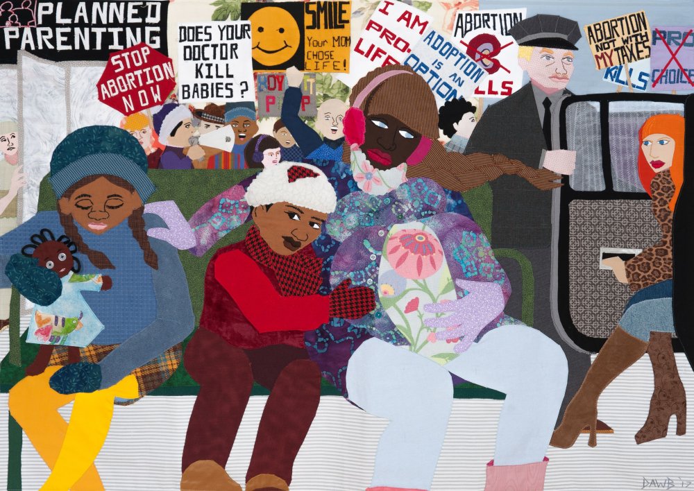 Tuesday Smillie, Zadie Xa, Eric N. Mack, Eddie Rodolfo Aparicio, Sojourner Truth Parsons, Zadie Xa, Basil Kincaid, Diedrick Brackens, Anthony Akinbola & Dawn Williams Boyd, The Right to (My) Life, 2017