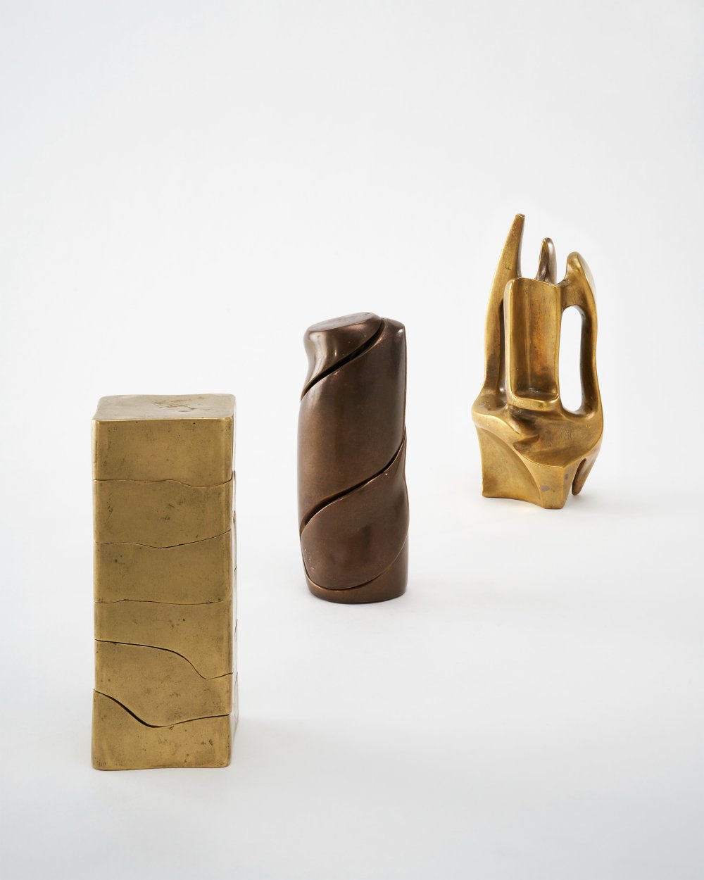 Carla Accardi, Carla Accardi, Carla Accardi, Kim Lim, Carla Accardi, Carla Accardi, Carla Accardi & Saloua Raouda Choucair, Poem; Dual; Trajectory of a Line, 1972-74; 1978-80; 1957-59