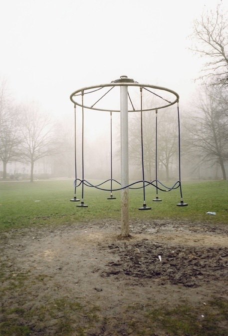 Jitka Hanzlová, Untitled (Karussel) from ''Hier'', 2008