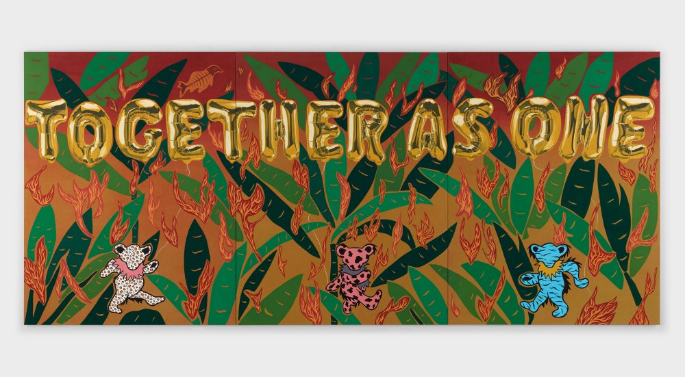 Joel Mesler, Untitled (Together as One), 2022