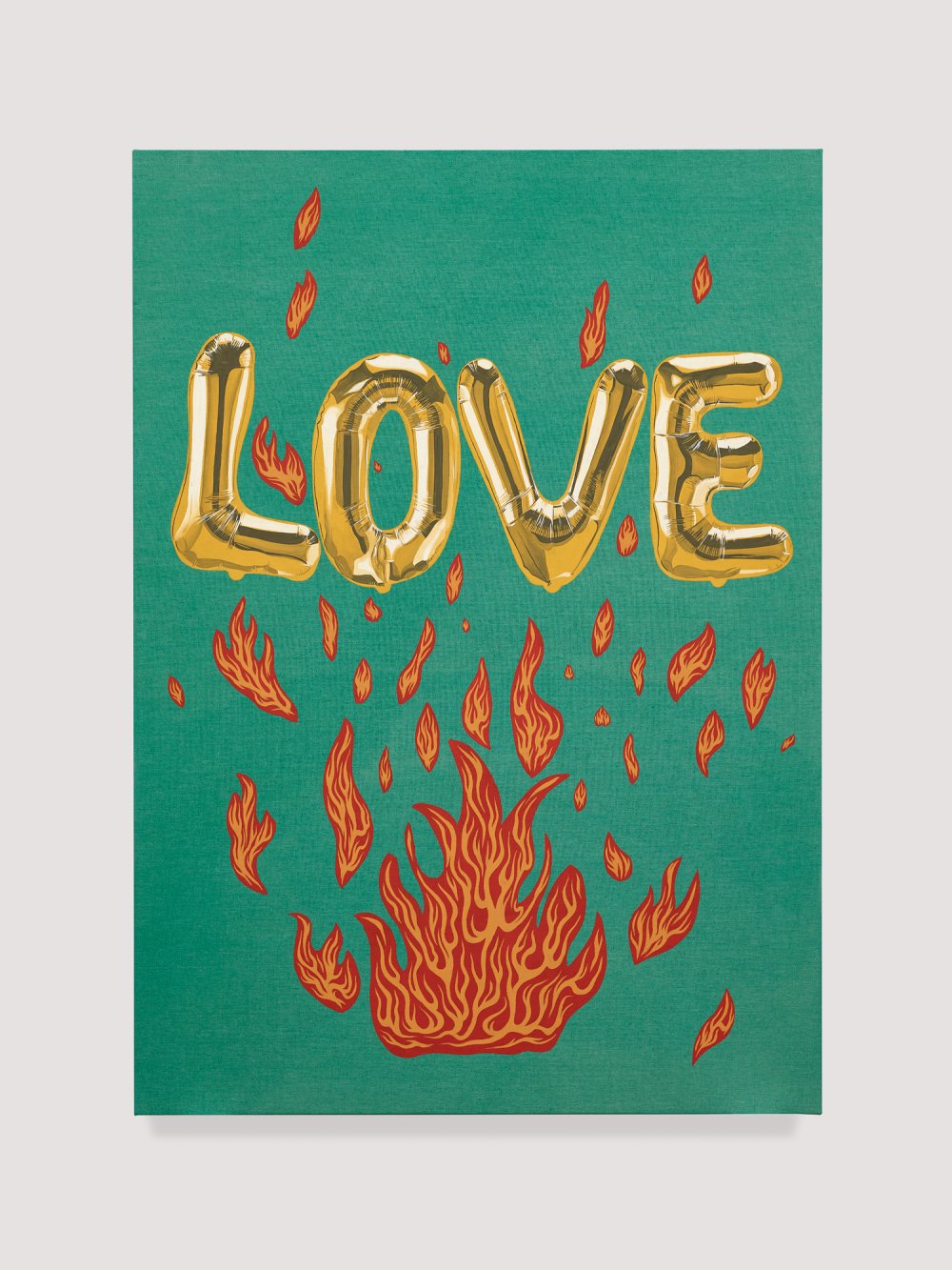 Joel Mesler, Untitled (LOVE), 2022