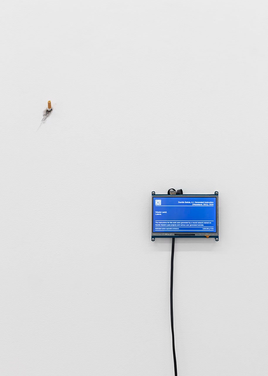 A.I. Generated Instructions (Waste Land. Leave)