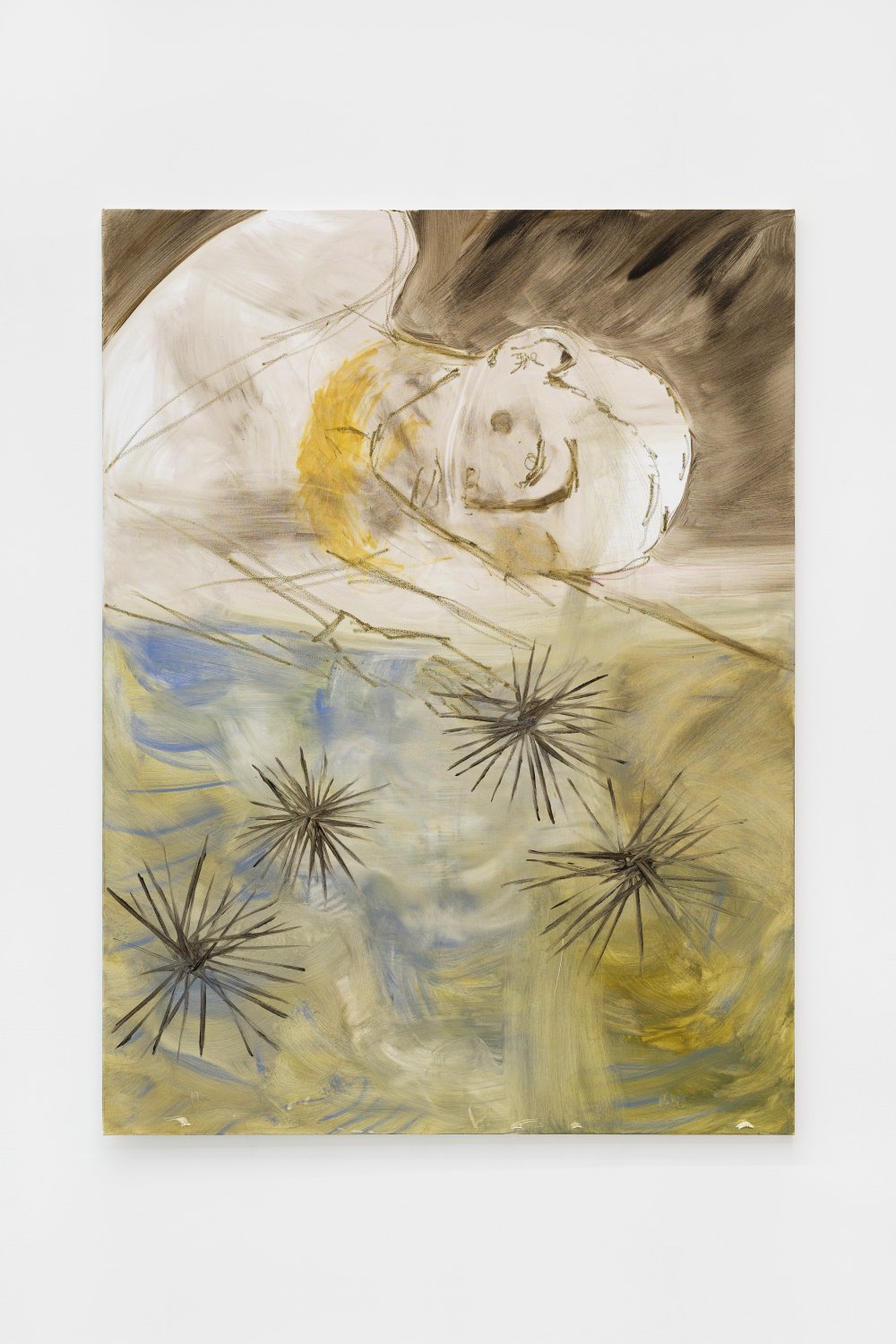 Faye Wei Wei, Watching the Urchins Sing in the Tea-Gold Dark, 2022
