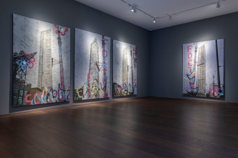 Image for David Hepher: Concrete Skies: The Vauxhall Series, at Flowers Gallery, Cork Street