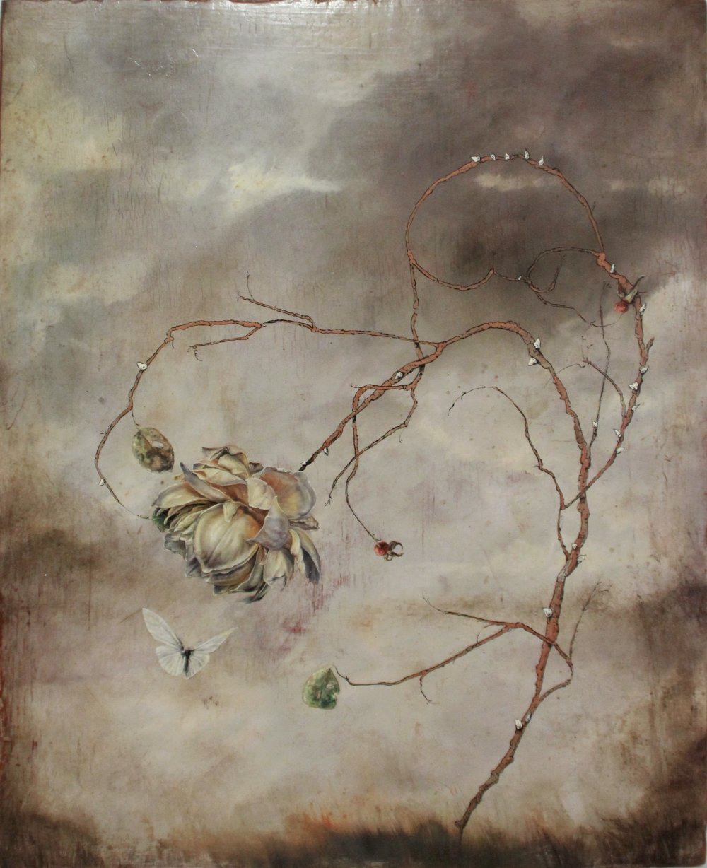 Nathaniel Aric Galka, fly with me...my lovely..., 2017