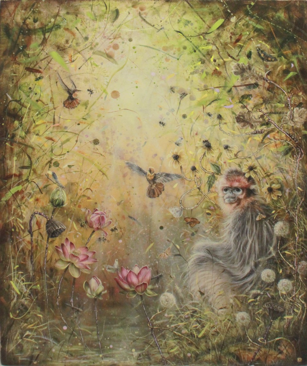 Nathaniel Aric Galka, frogie's swimming hole..., 2022