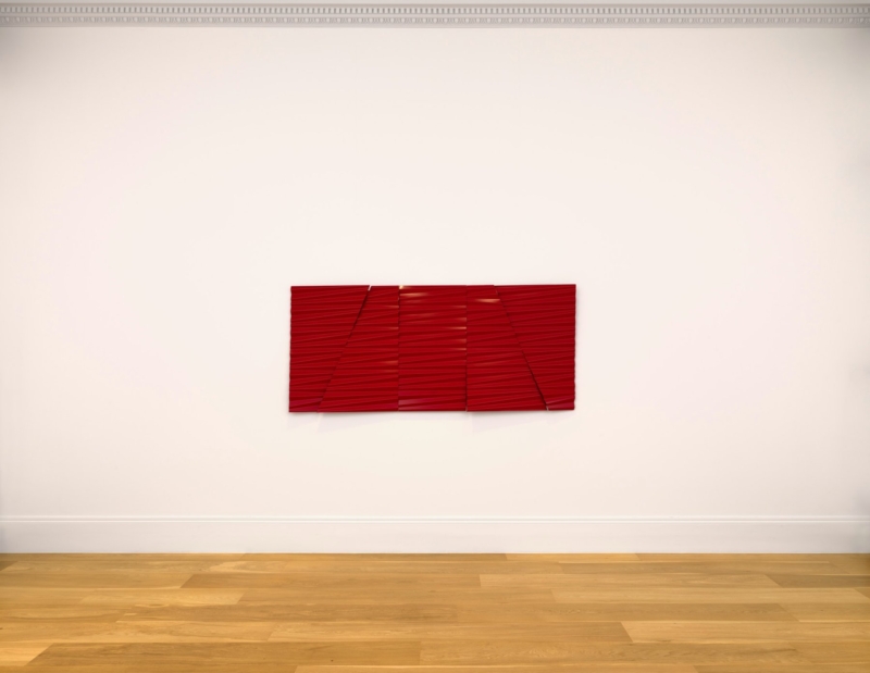 Image for Agostino Bonalumi. Shaped Metal, at Mazzoleni