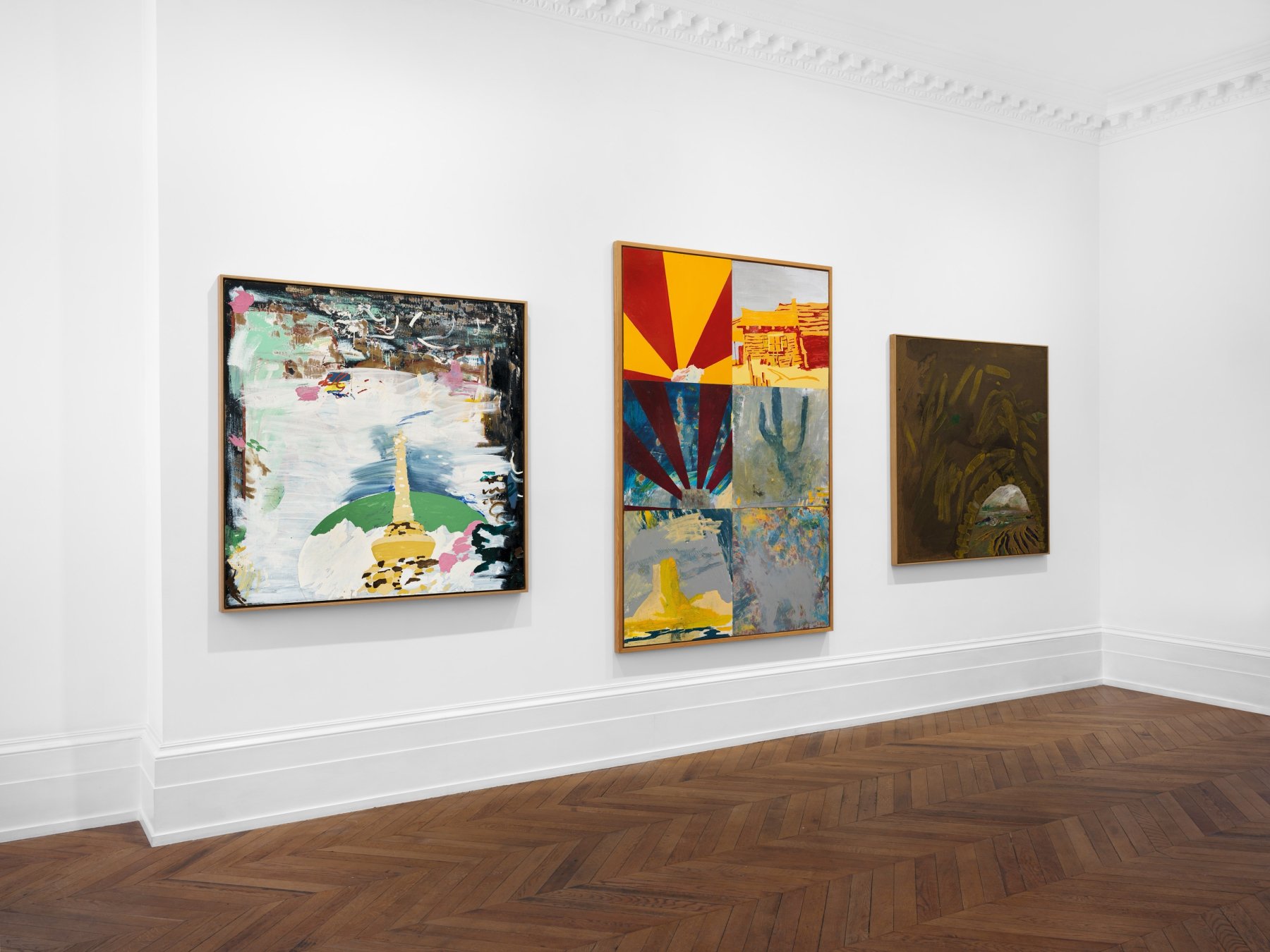 Image for Per Kirkeby - Geological Messages: Paintings from 1965-2015, at Michael Werner Gallery