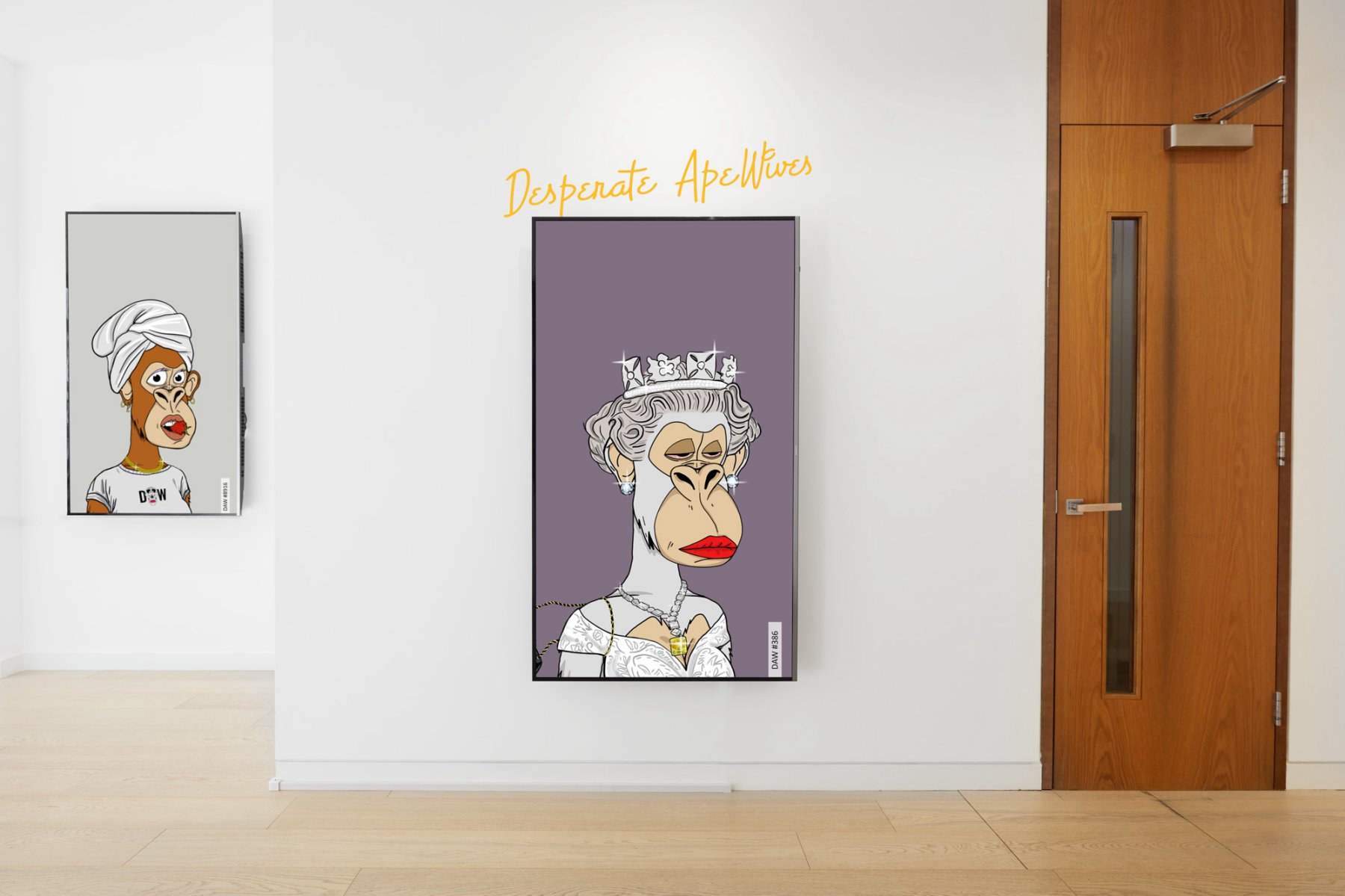 Desperate ApeWives x Omer Tiroche Gallery at Omer Tiroche Gallery