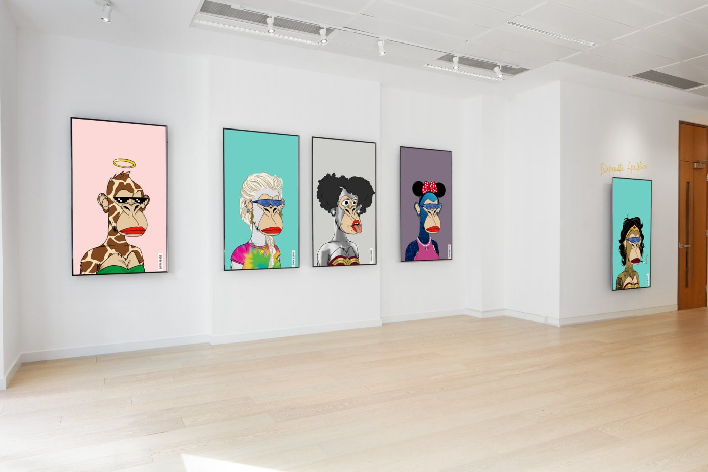 Desperate ApeWives x Omer Tiroche Gallery at Omer Tiroche Gallery