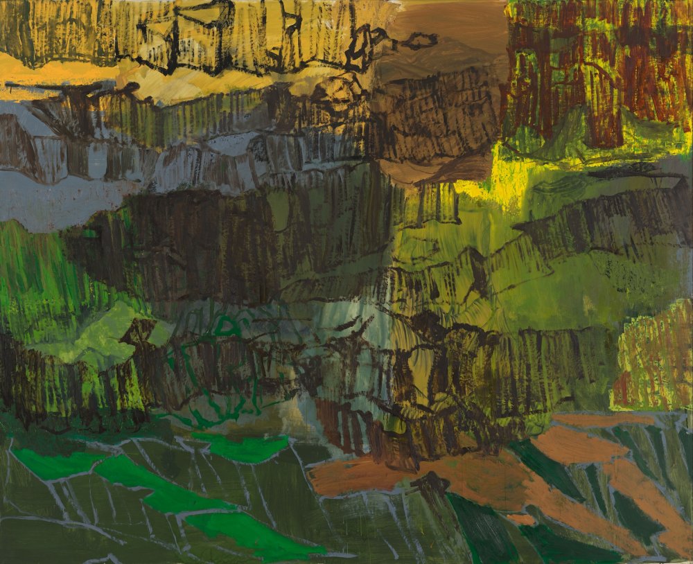 Per Kirkeby, Geologische Nachrichten (Geological Messages), 1999