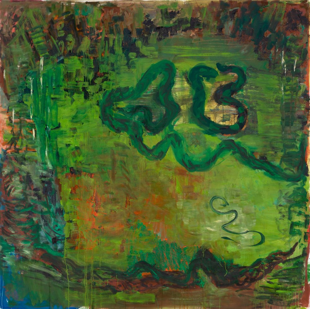 Per Kirkeby, Mayalandet 2 (The Land of the Maya 2), 2011