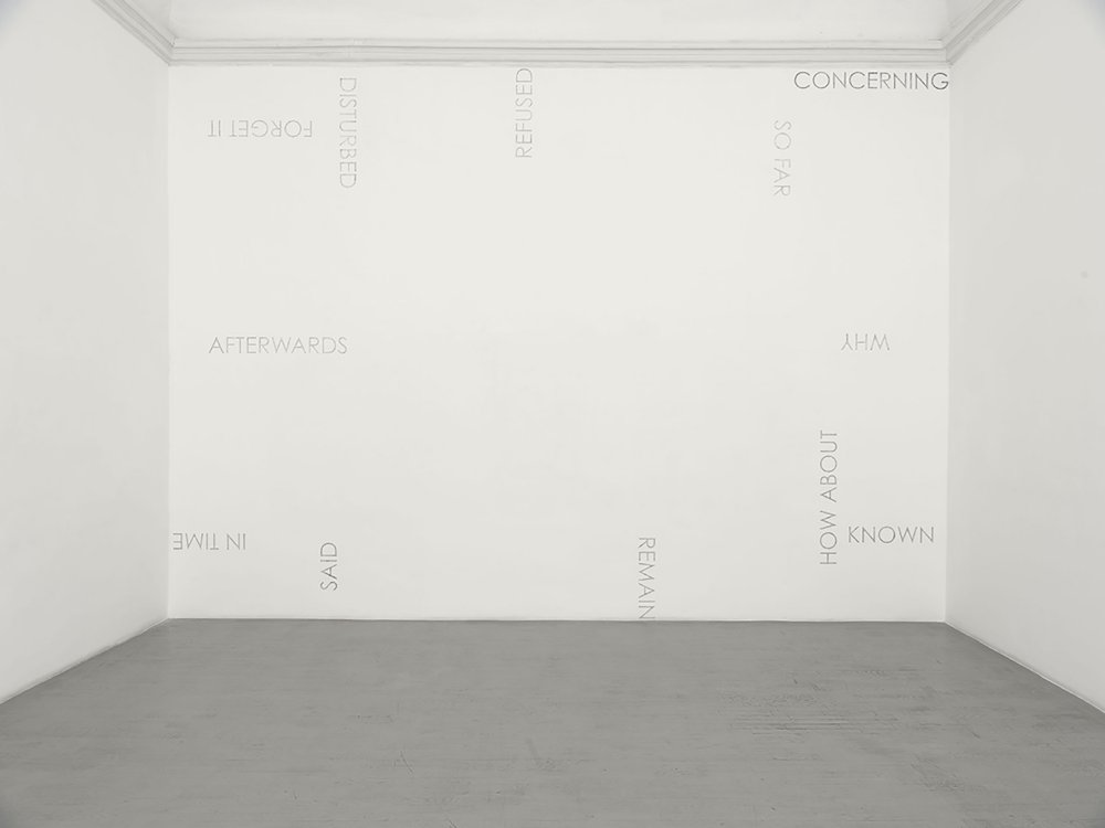 Robert Barry, Plan for possible wall piece, 1978