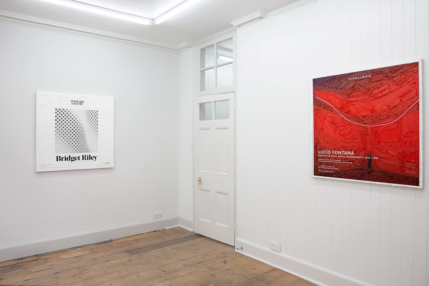 Installation image for Simon Linke, at Darren Flook