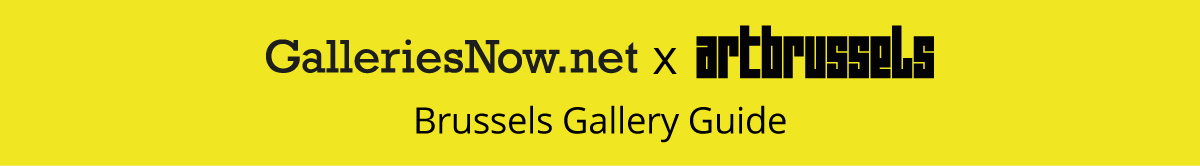 GalleriesNow x Art Brussels, Brussels Gallery Guide