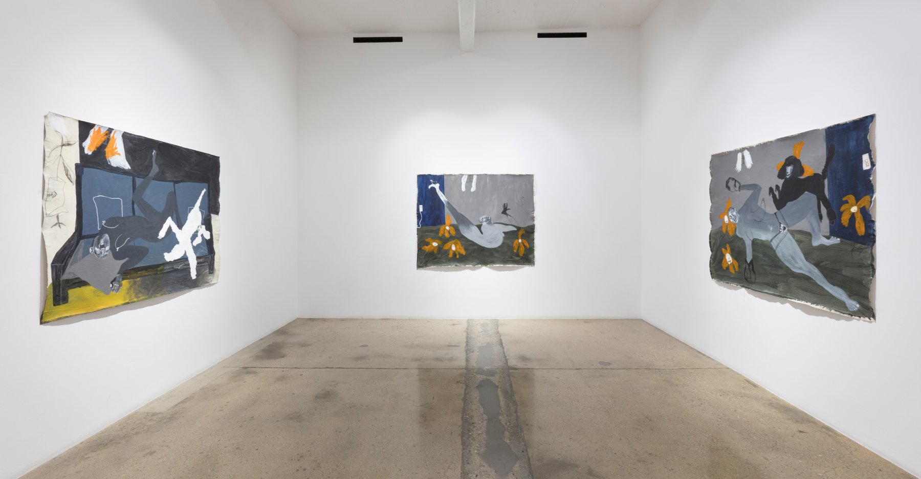 Installation image for Shadi Al-Atallah: Waters That Never Quench, at Steve Turner