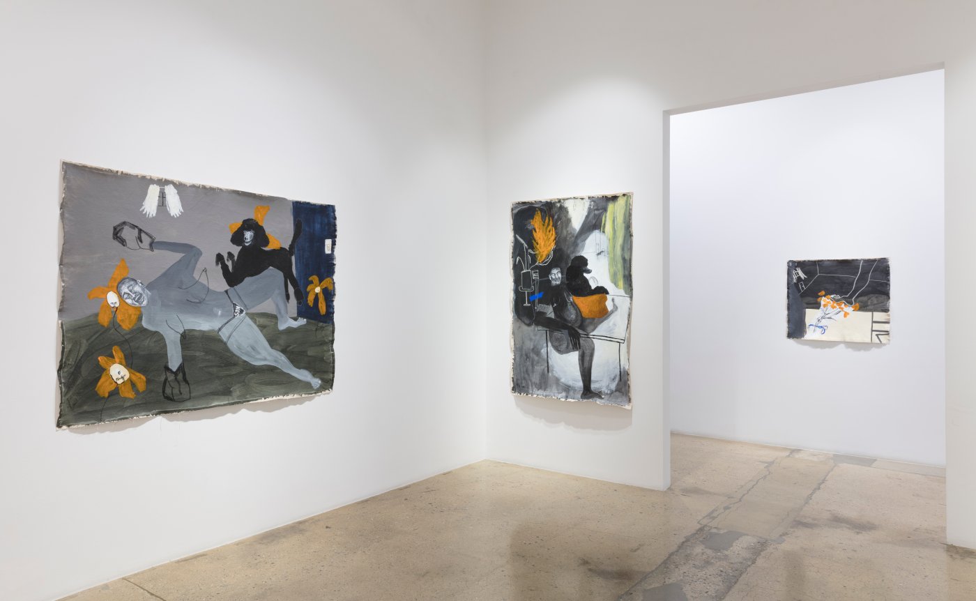 Installation image for Shadi Al-Atallah: Waters That Never Quench, at Steve Turner