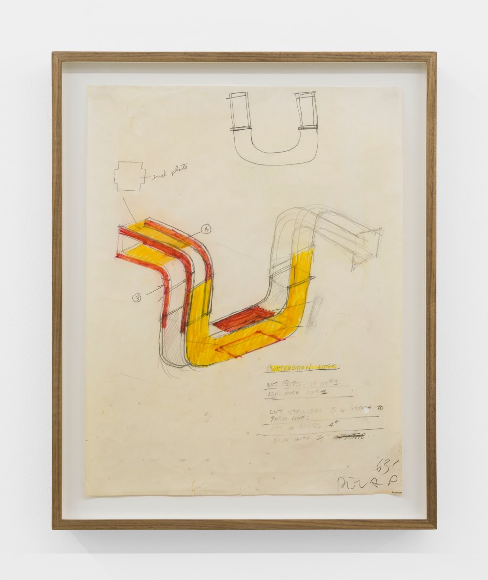 Tony DeLap, Drawing for Sculpture, 1963