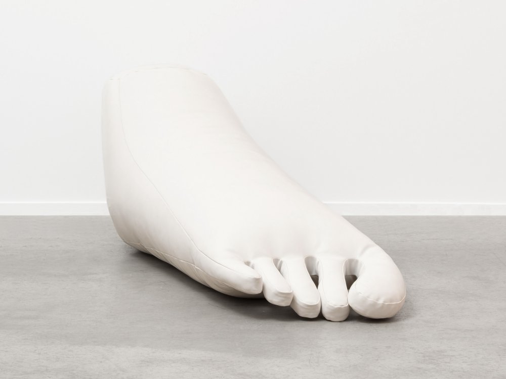 Nicola L., White Foot Sofa, 1968
