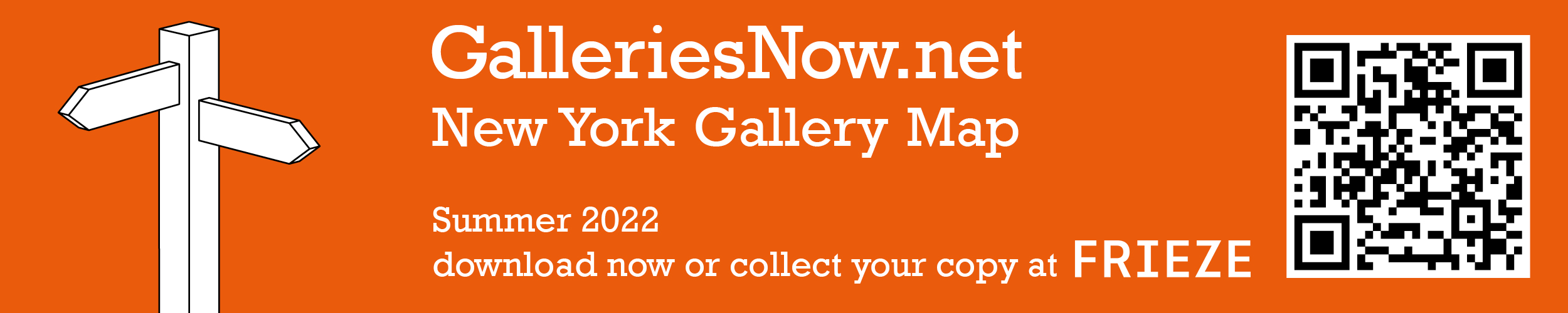 the latest GalleriesNow New York Gallery Map