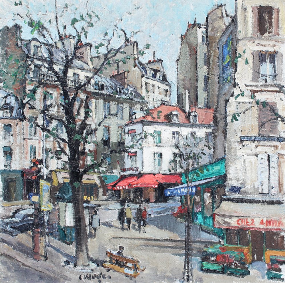 Constantin Kluge, La Place du Costa Rica, 1974