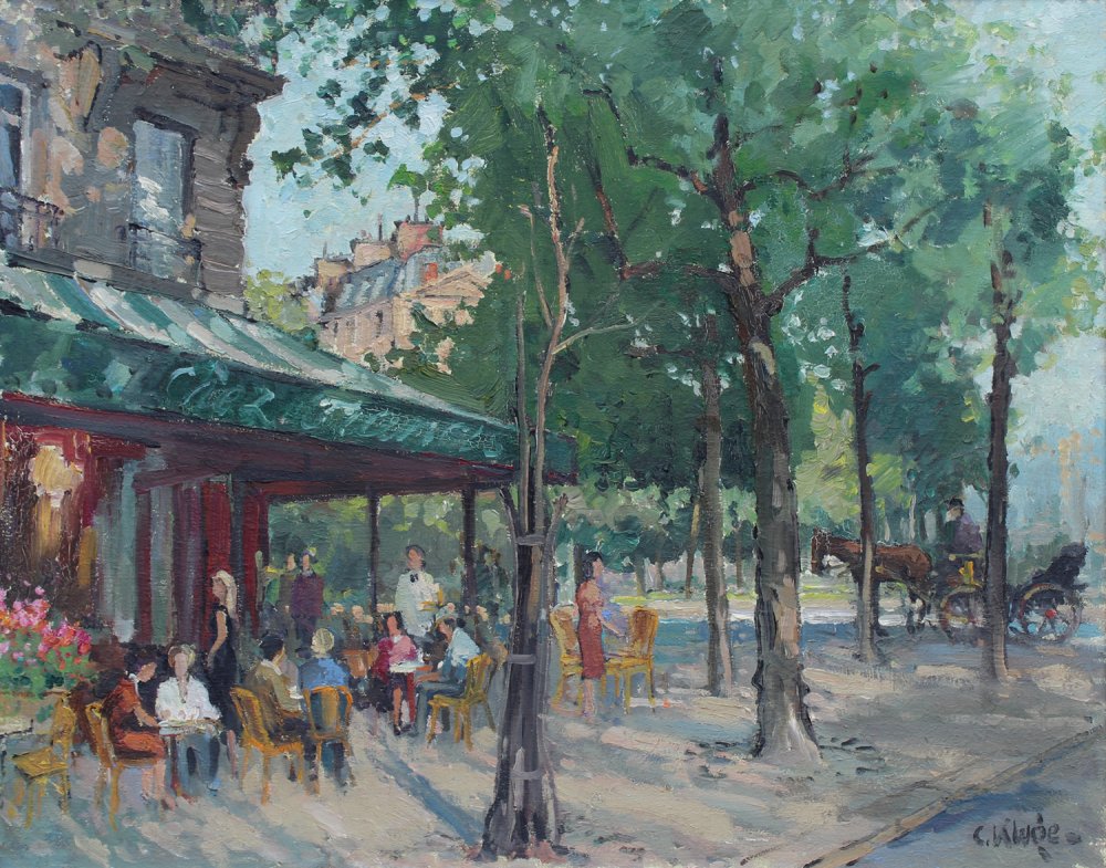 Constantin Kluge, Le Cafe du Coin, 1975