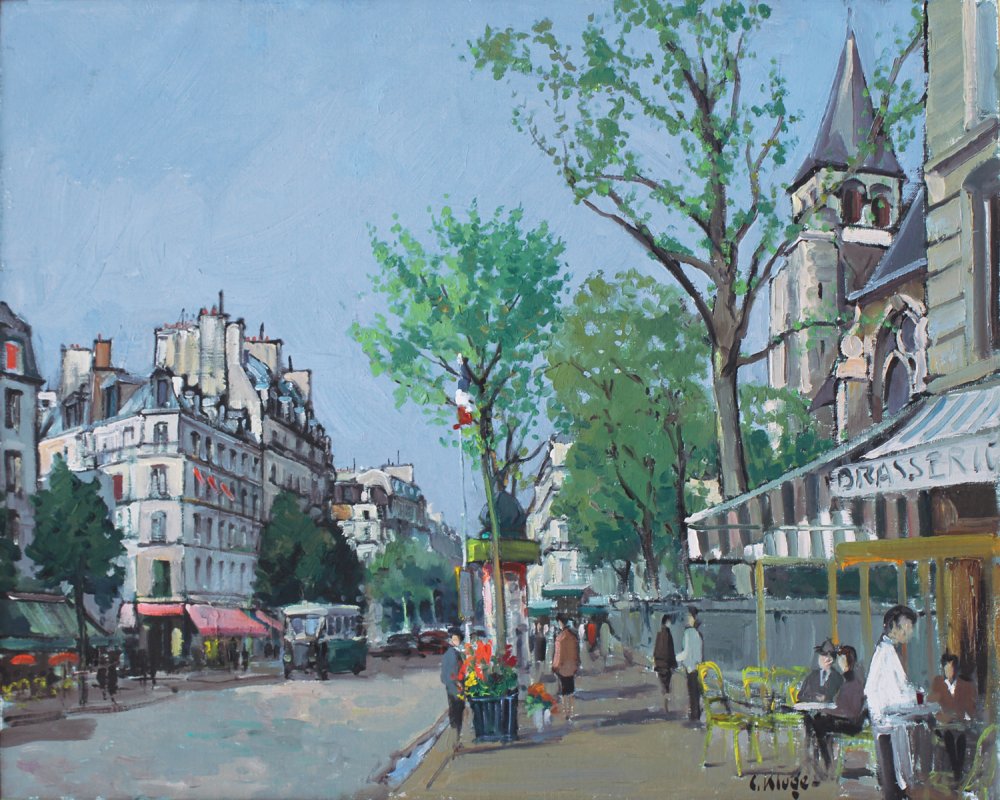 Constantin Kluge, Boulevard Saint Germain, 1968
