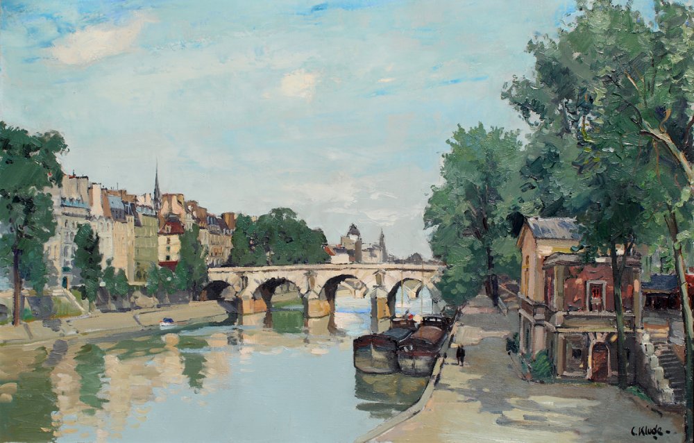 Constantin Kluge, Le Pont Marie, 1966