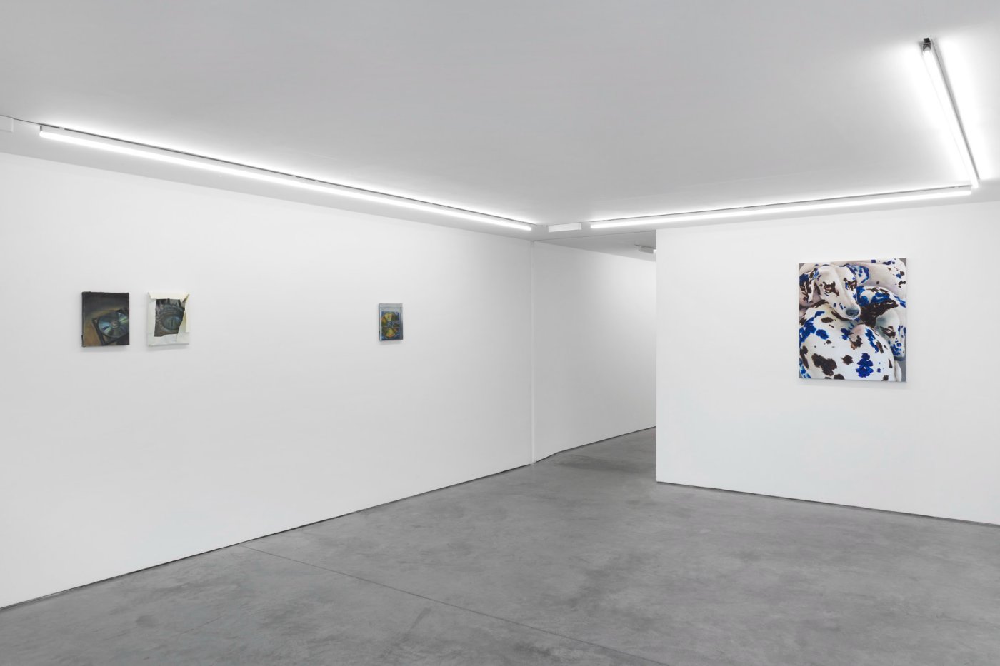 Installation image for Tomas Harker, Jack Jubb, Mia Middleton and Caroline Zurmely: Apotrope, at Cob Gallery