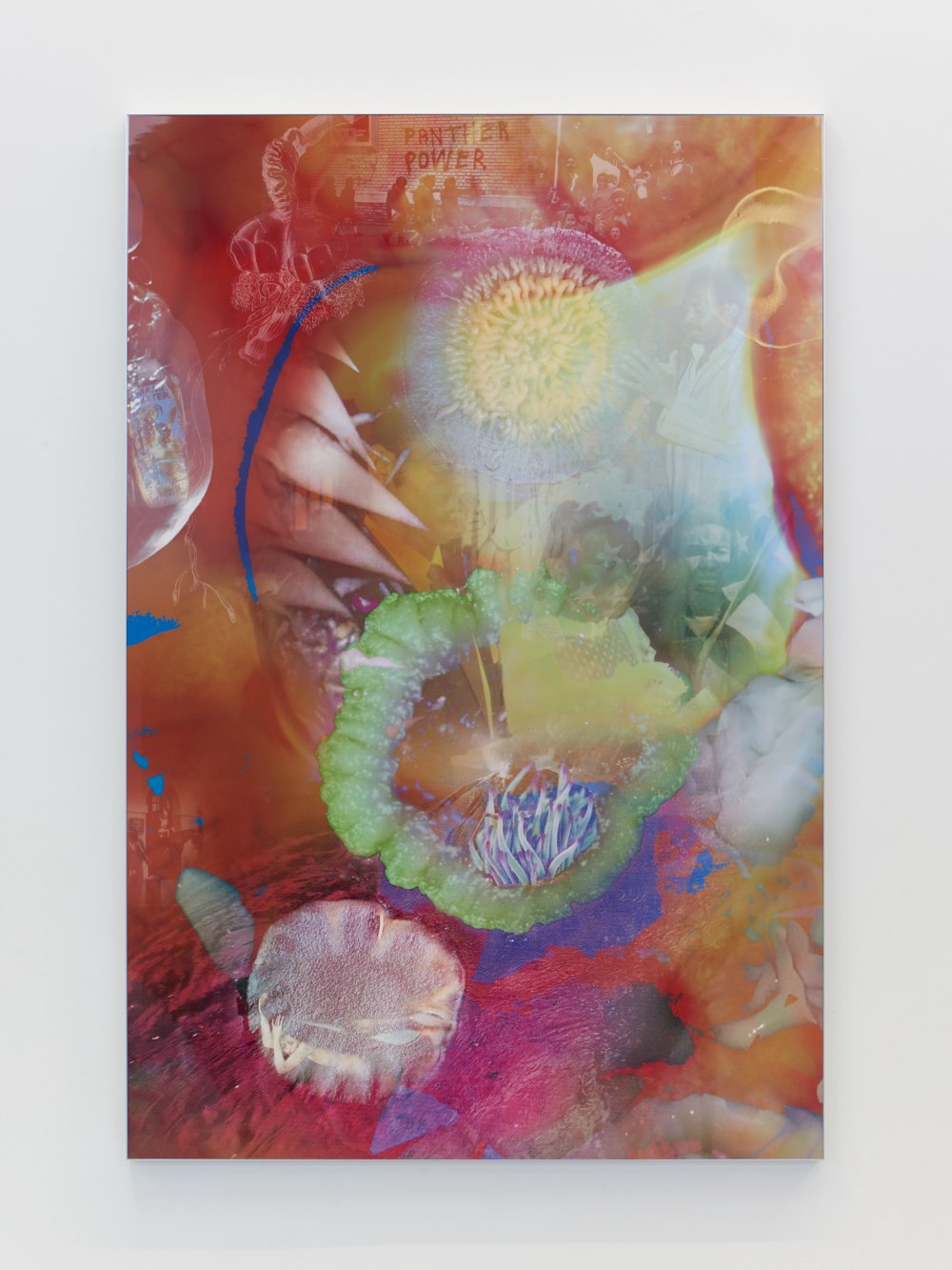 Josèfa Ntjam, Bacteria Water, 2022